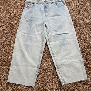 Brand poler skate co color blue and white size L